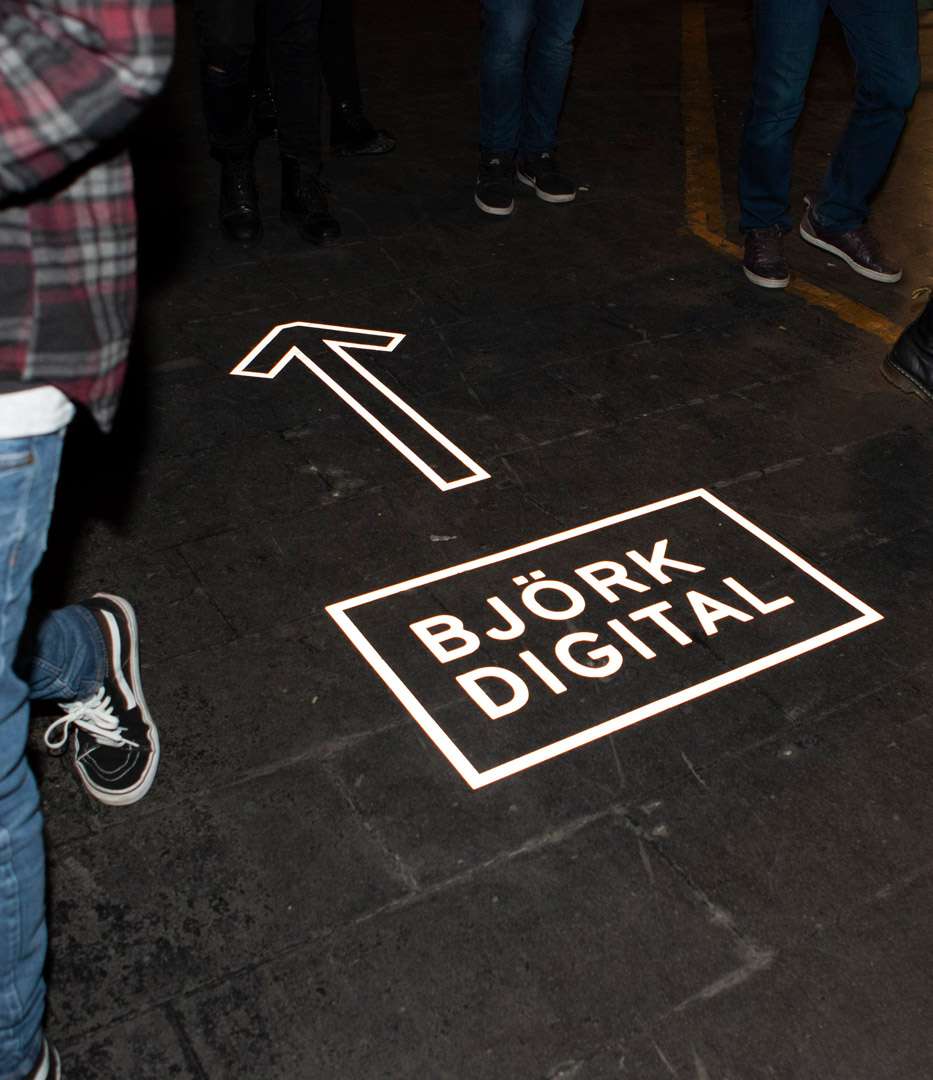 Day for Night Festival wayfinding