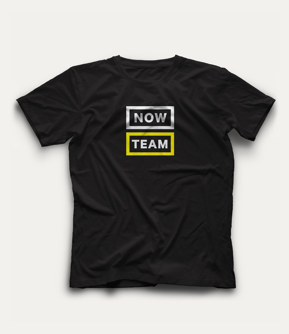 Now This logo t-shirt Now Team